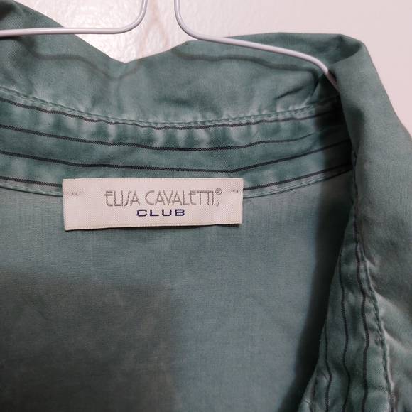 Elisa Cavaletti Long Blouse Tunic Size S Made in Italy - Picture 2 of 10